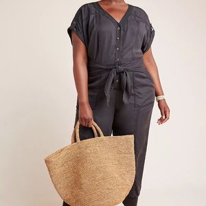 Anthropologie Plus Size Huxley Jogger Utility Jumpsuit worn once!
